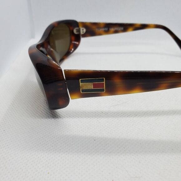 Tommy Hilfiger Brown Tortoiseshell Sunglasses - Picture 7 of 8